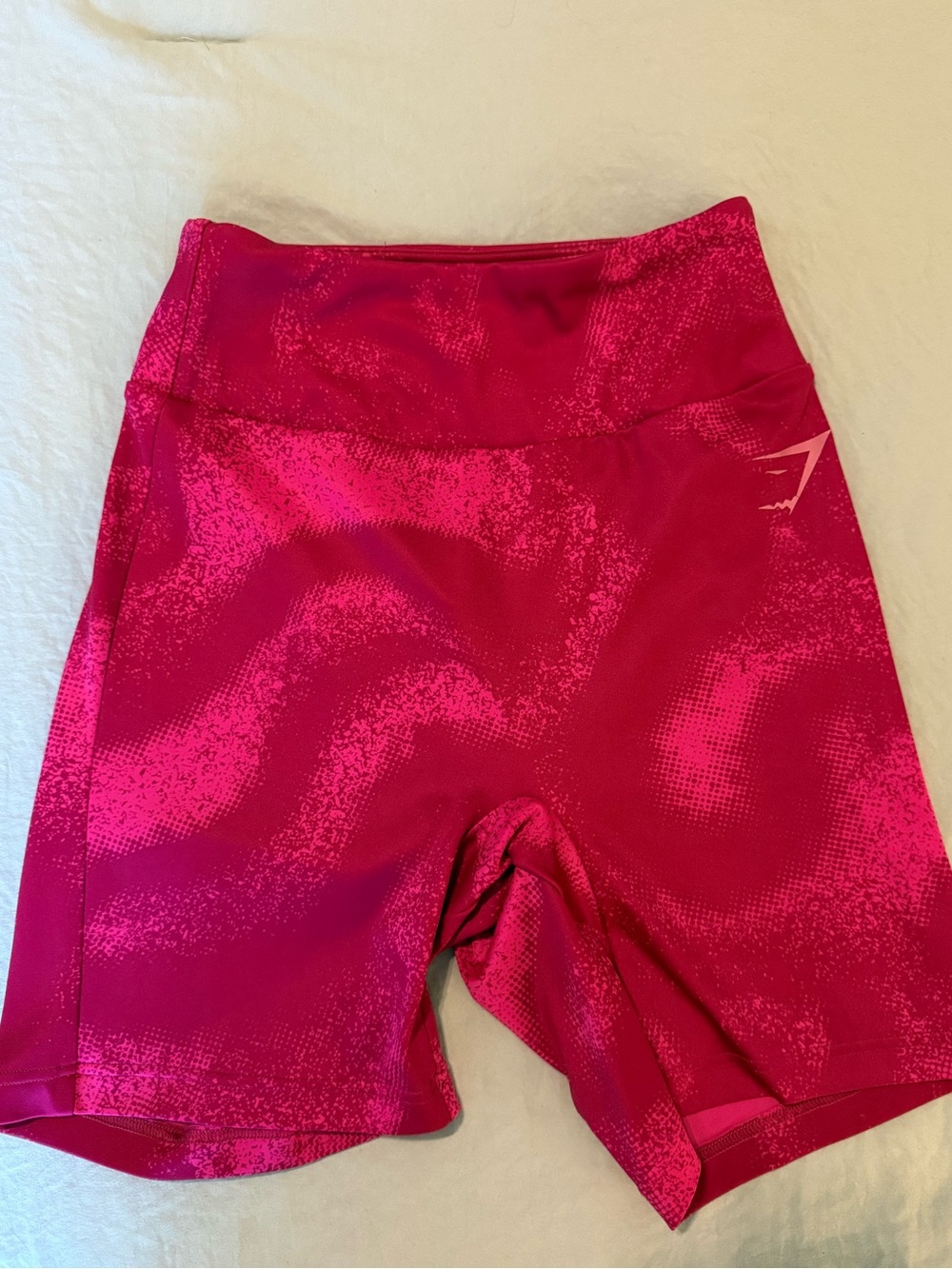 Gymshark Pink High-Rise Performance Bike Shorts
